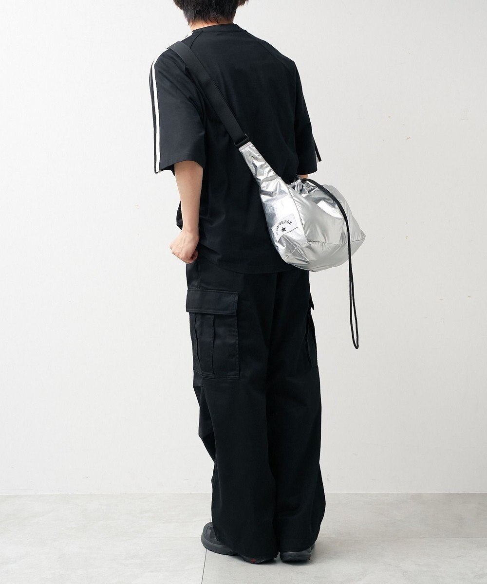 WEGO 【CONVERSE/ユニセックス着用ITEM】別注CONVERSEドローコードショルダーバッグ 