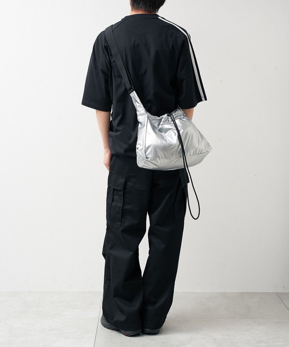 WEGO 【CONVERSE/ユニセックス着用ITEM】別注CONVERSEドローコードショルダーバッグ 