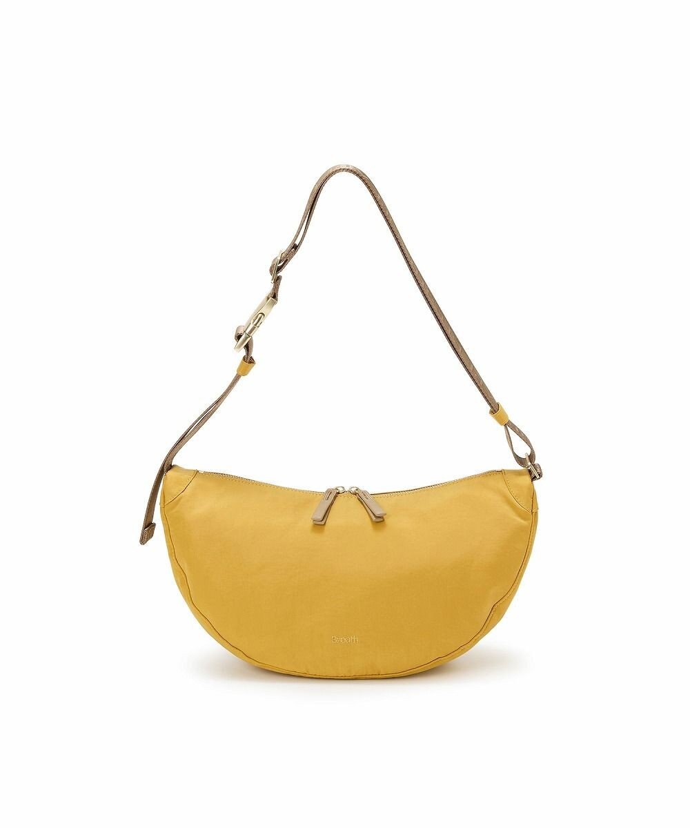 TOPKAPI 【Breath TOPKAPI】Freely フリーリー ナイロン ロゴテープ  ラウンド ショルダーバッグ 