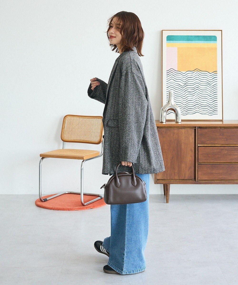 Green Parks ツイードＷオーバージャケット 