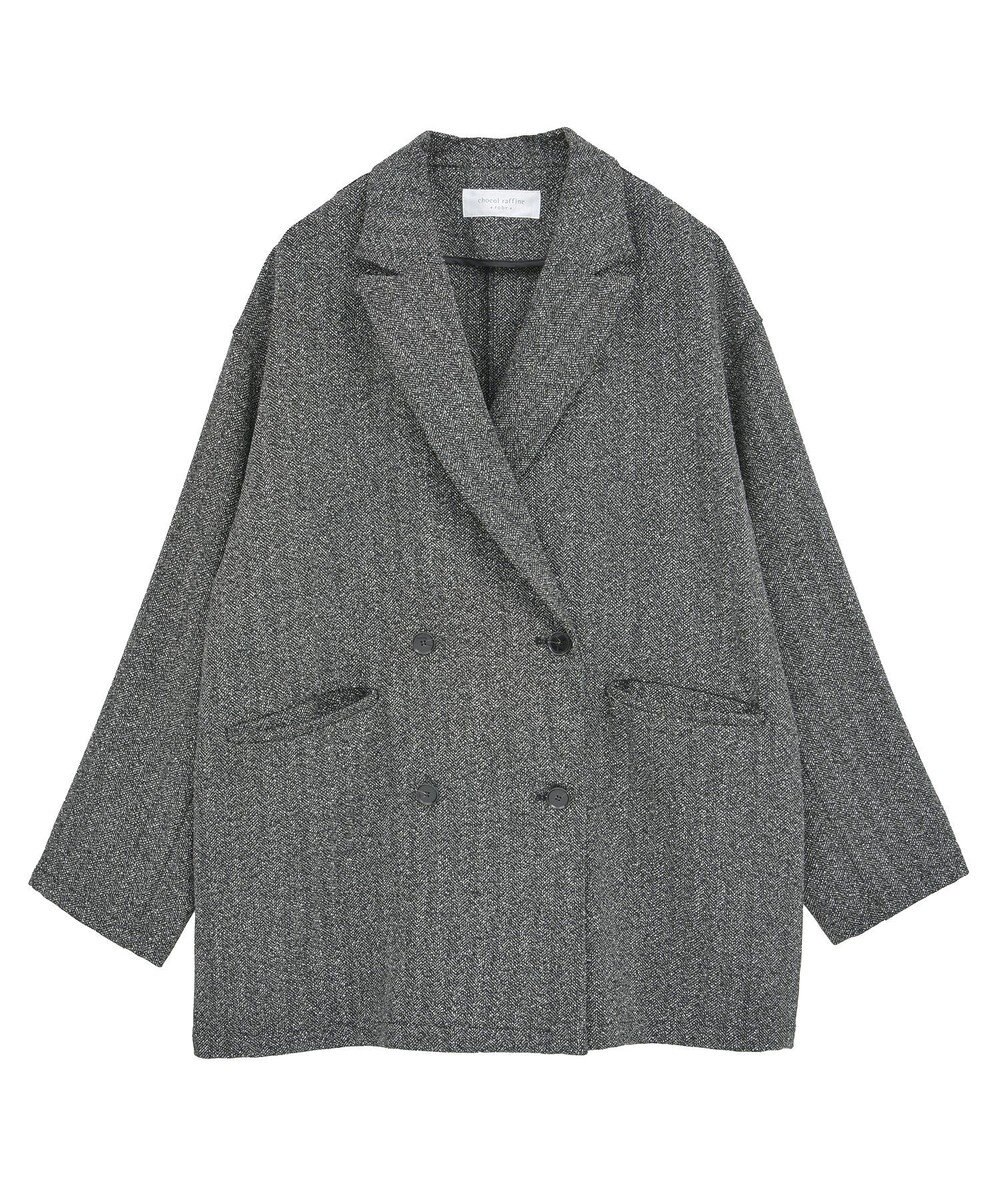 Green Parks ツイードＷオーバージャケット 