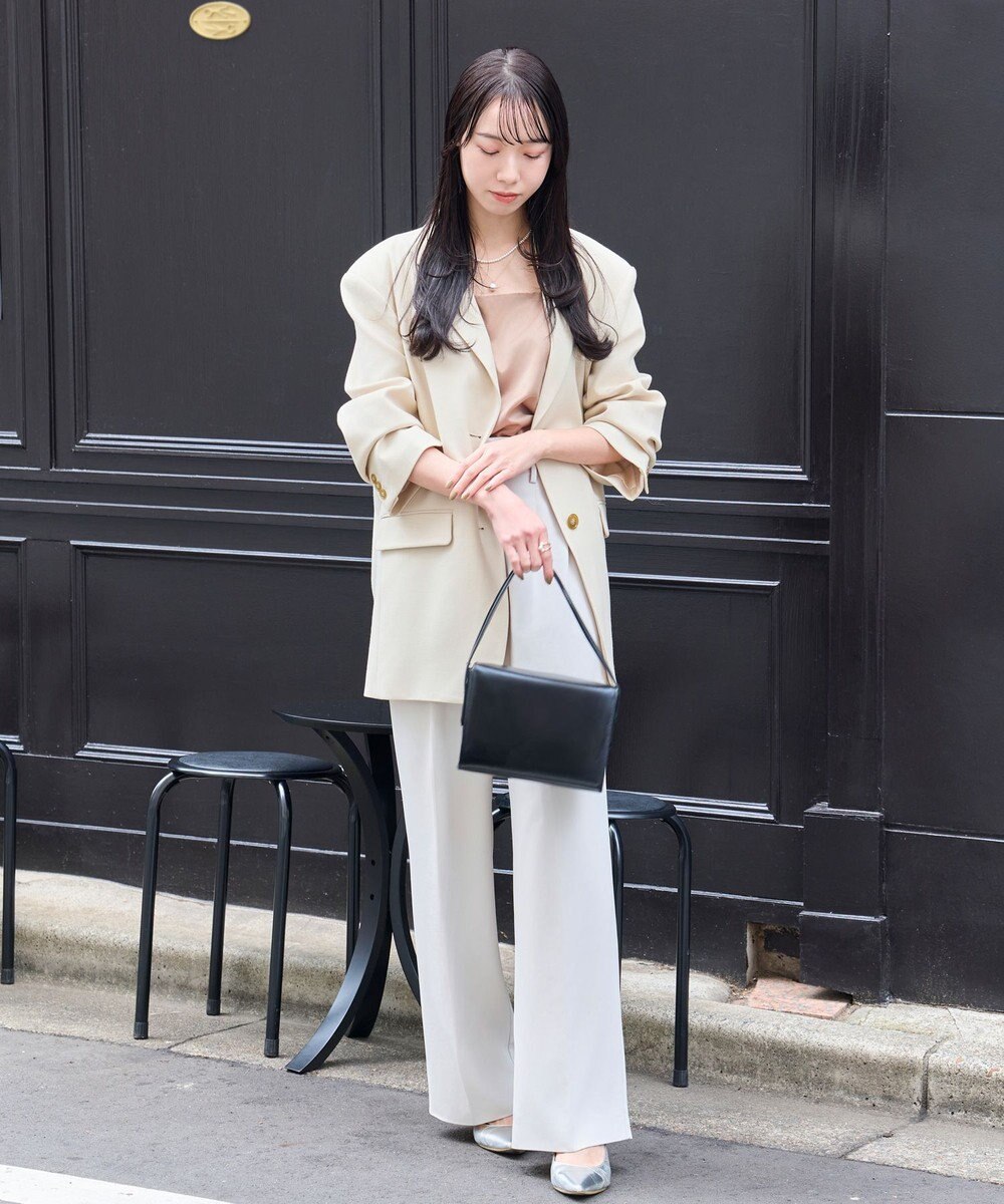 Phoebe 〈オンワード限定セット〉クラスパールライトフィットイヤリング×クラシカルパール2連ネックレス 