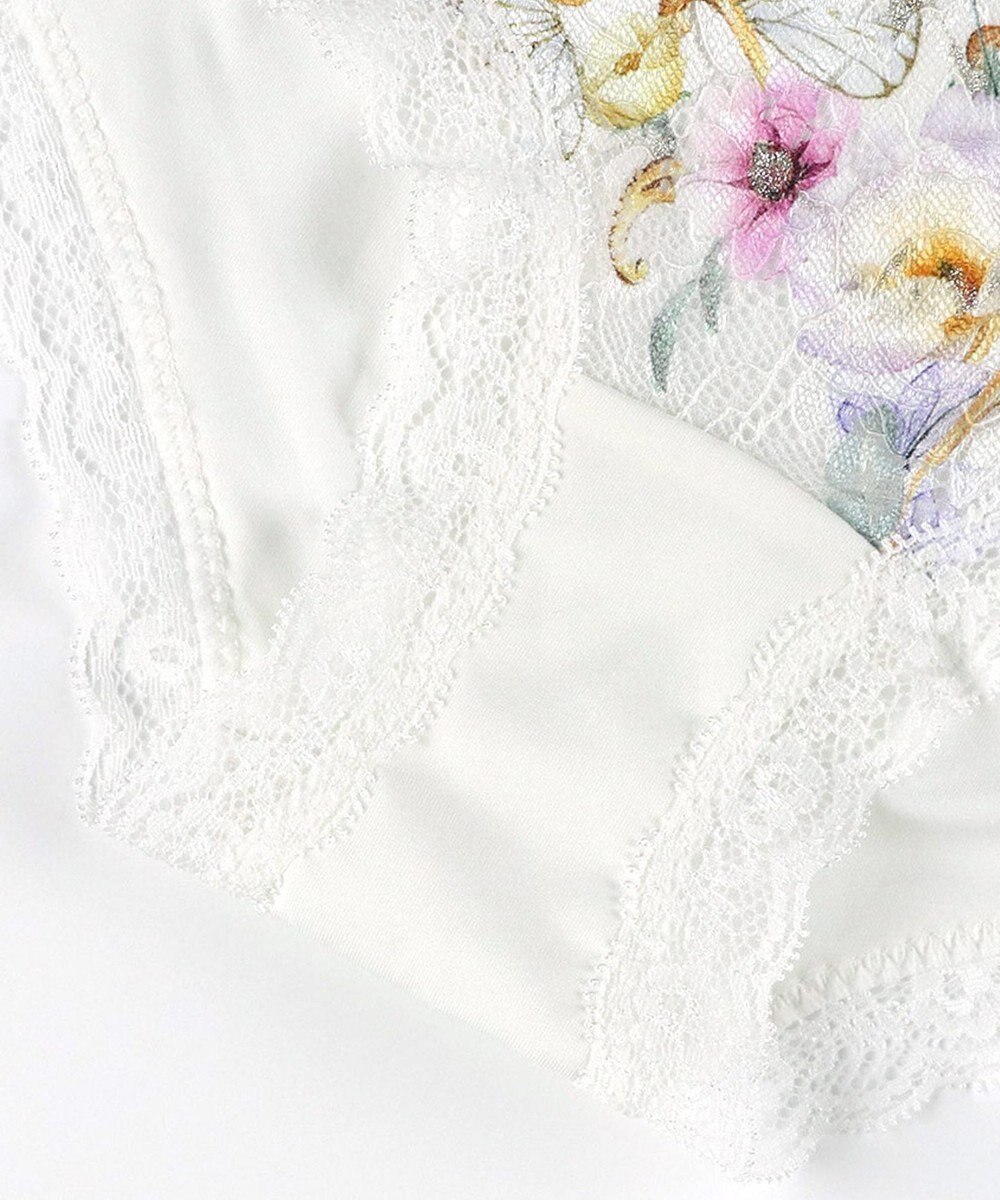 WACOAL ボーイレングス ショーツ 【リボンブラ 脇すっきり】 BXB483とペア はきこみ丈あさめ ナイロンベア天竺素材(バック) レディース PXB683 /ワコール 