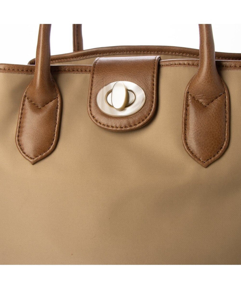 UNBILLION 【テレビ ドラマ着用アイテム】ペルケ perche / ナイロン×牛革付属ユーティリティ2wayトートS 