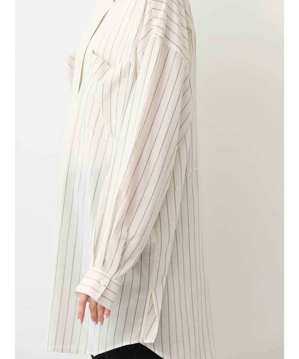 AMERICAN HOLIC イージーケア＋接触冷感　Ｗポケットシャツチュニック 