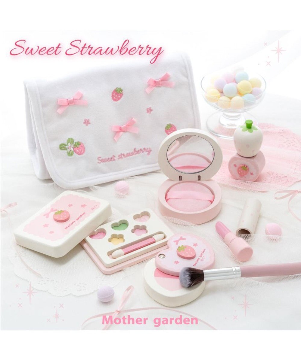 Mother garden スウィートストロベリー メイクポーチセット 