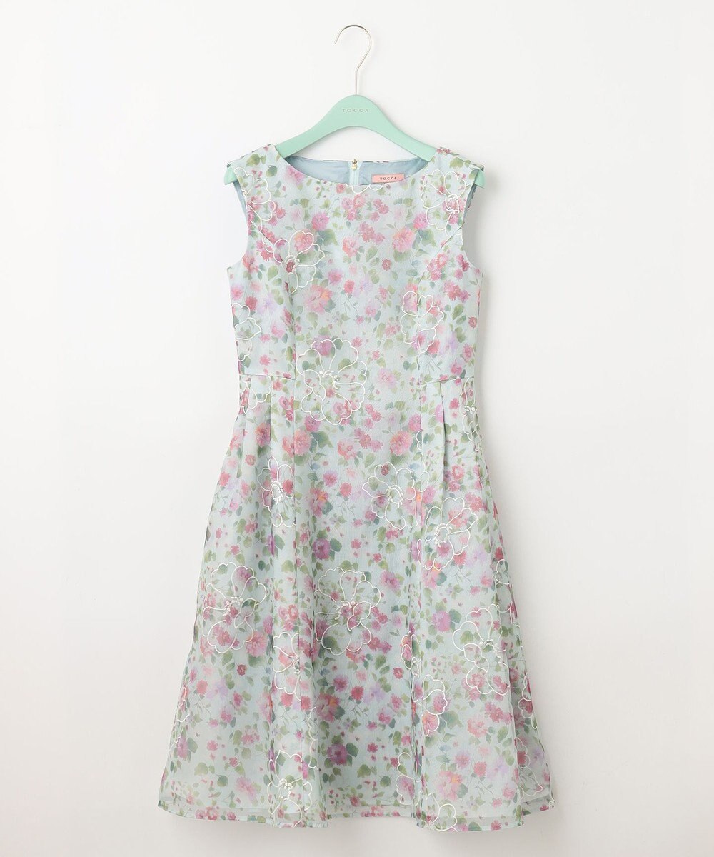 TOCCA 【消臭＆洗える】COMING UP ROSES ドレス 