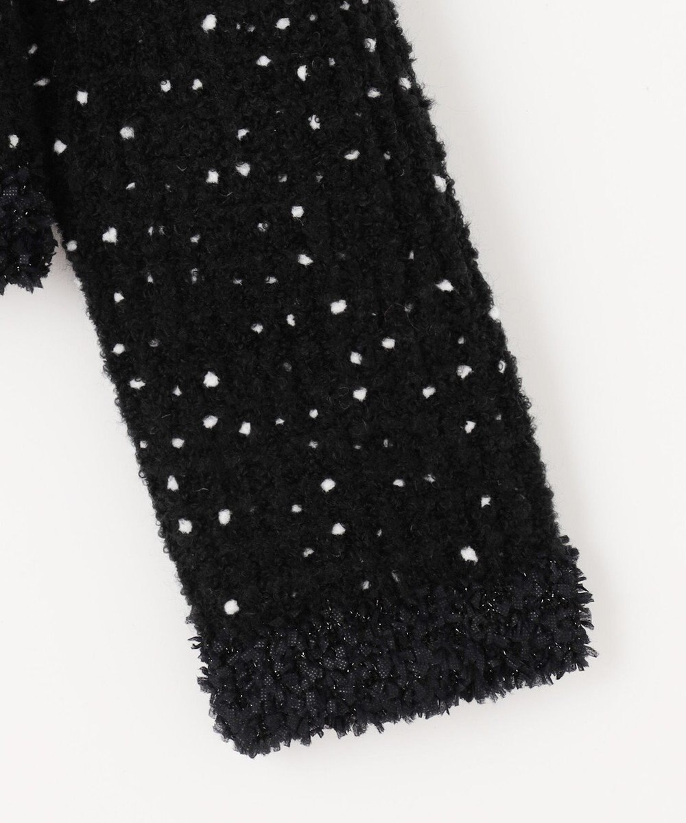 組曲 S 【組曲×setsuko sagittaire】サジテール釦ツイードニットジャケット 