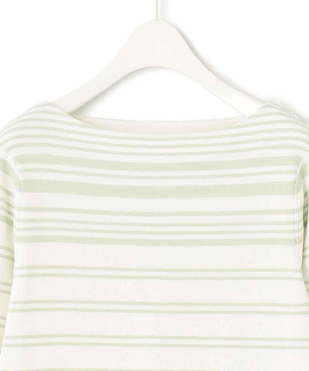 ICB 【洗える】 ハイブリッドボーダー ニットプルオーバー 