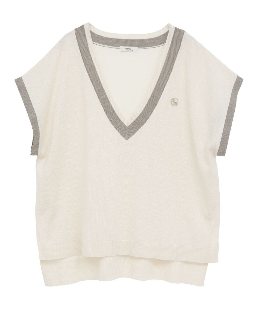 earth music&ecology チルデンライクベスト 