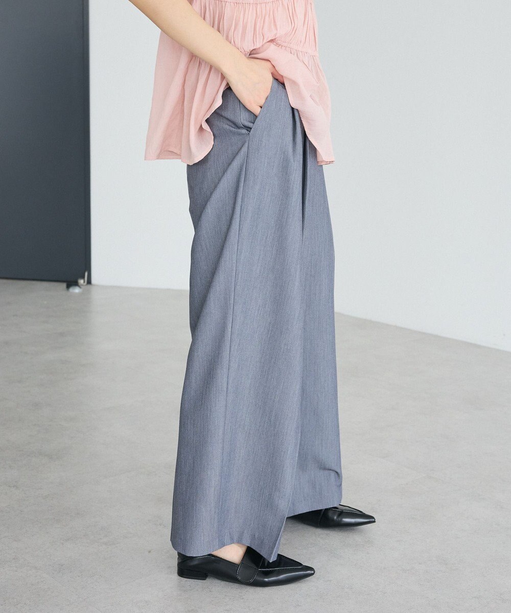 CRAFT STANDARD BOUTIQUE タックイージーワイドパンツ 