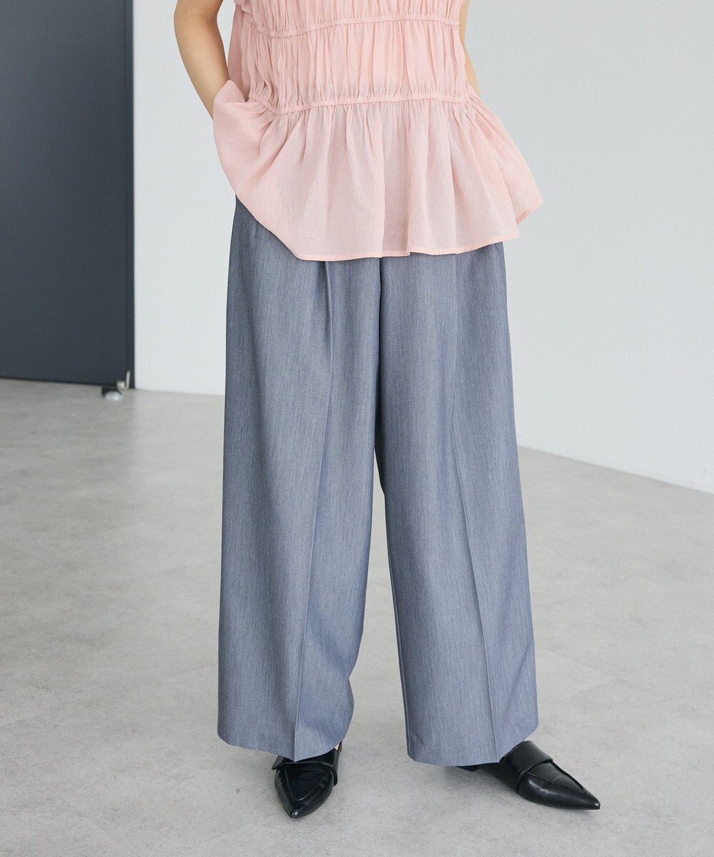 CRAFT STANDARD BOUTIQUE タックイージーワイドパンツ 