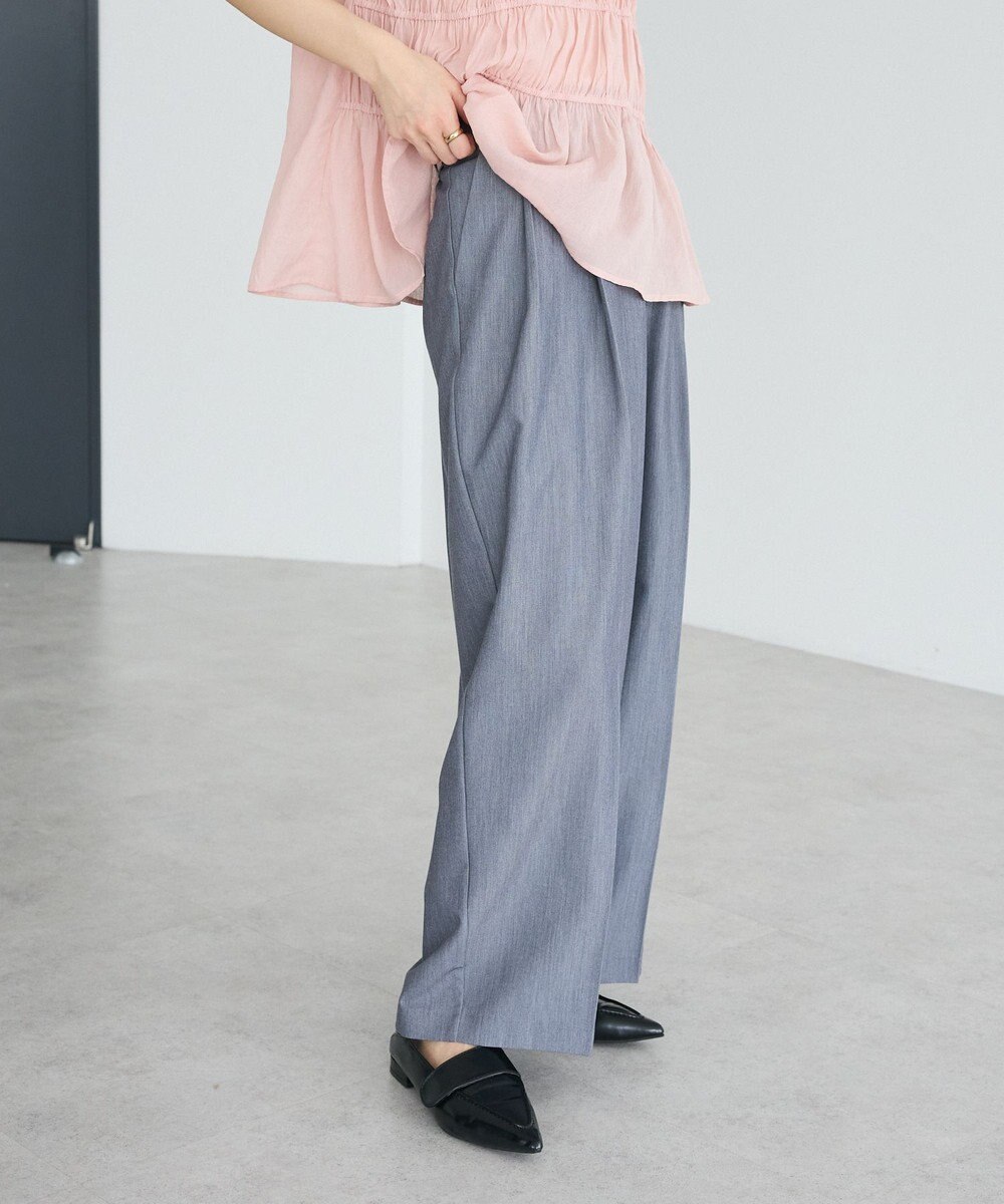 CRAFT STANDARD BOUTIQUE タックイージーワイドパンツ 