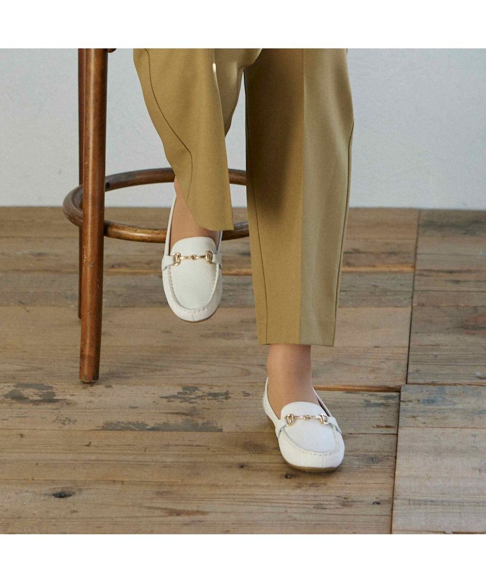 ing <ing>【３E】【サスティナブル】ビット付きモカシューズ 