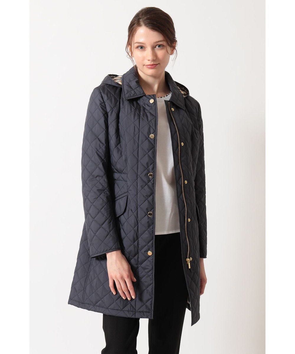 DAKS ライトウェイト キルティングコート 