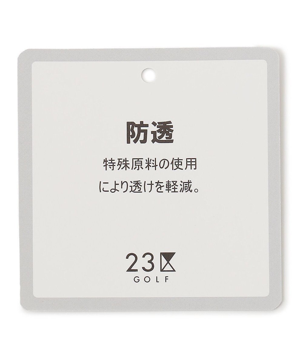 23区GOLF 防透素材で白でも安心！【WOMEN】【撥水/ストレッチ】シェルタリングオックス パンツ 
