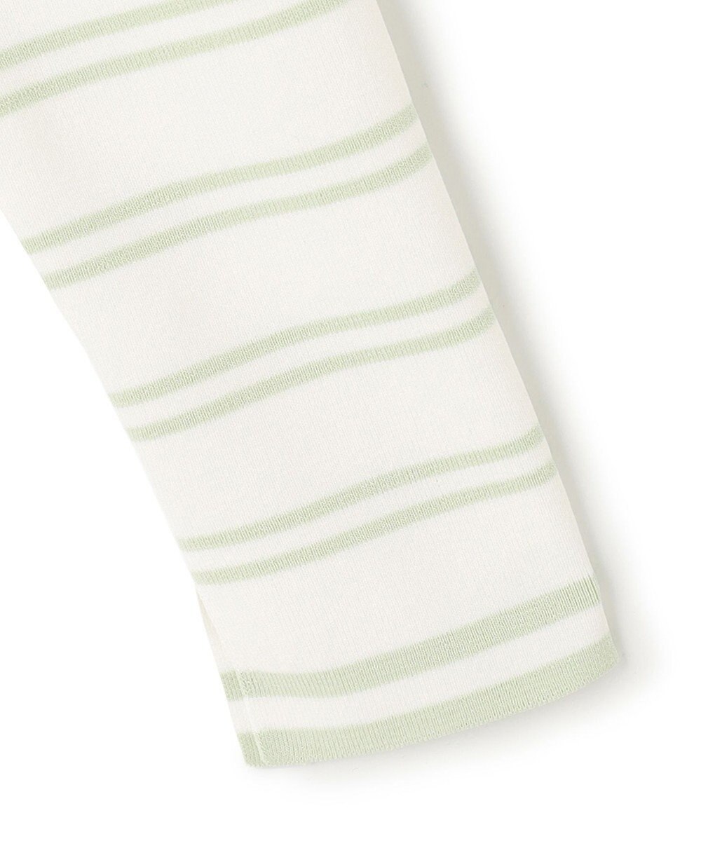 ICB 【洗える】 ハイブリッドボーダー ニットプルオーバー 