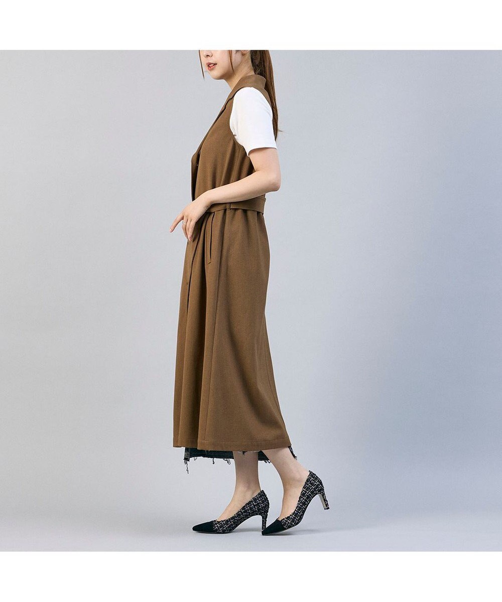 MODE ET JACOMO <MODE ET JACOMO>異素材コンビポインテッドトゥパンプス 