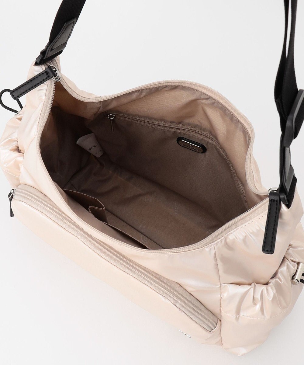 LA BAGAGERIE メタリックドロストポケット　ショルダーバッグ 