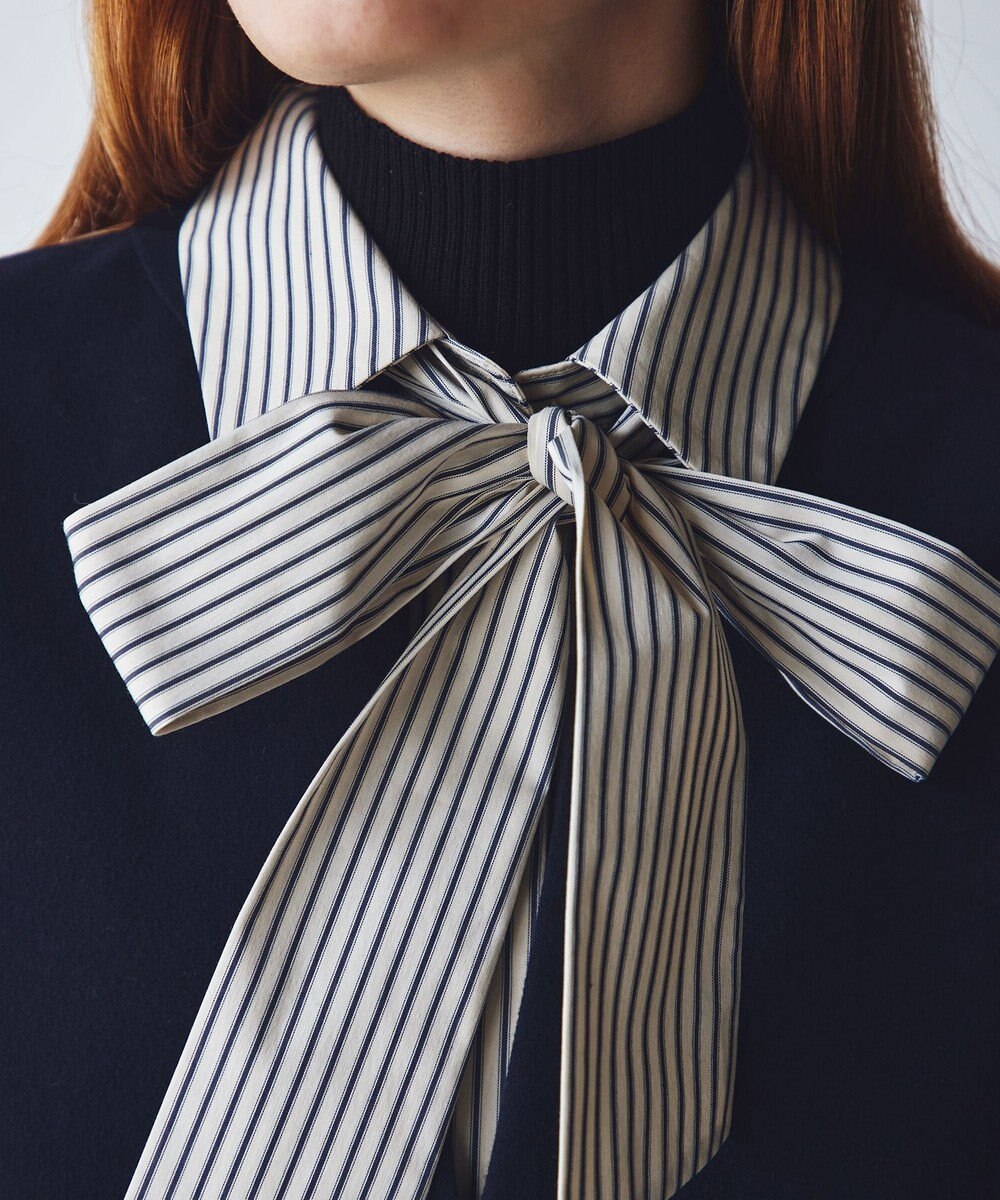 組曲 S 【ボウタイ付き】メッセージシャーティング シャツ 