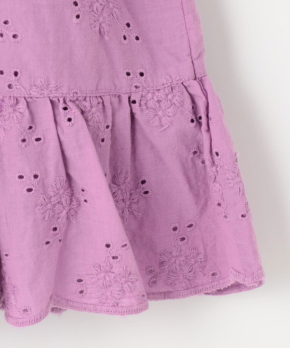 ANY KIDS エンブロイダリー レース ワンピース 