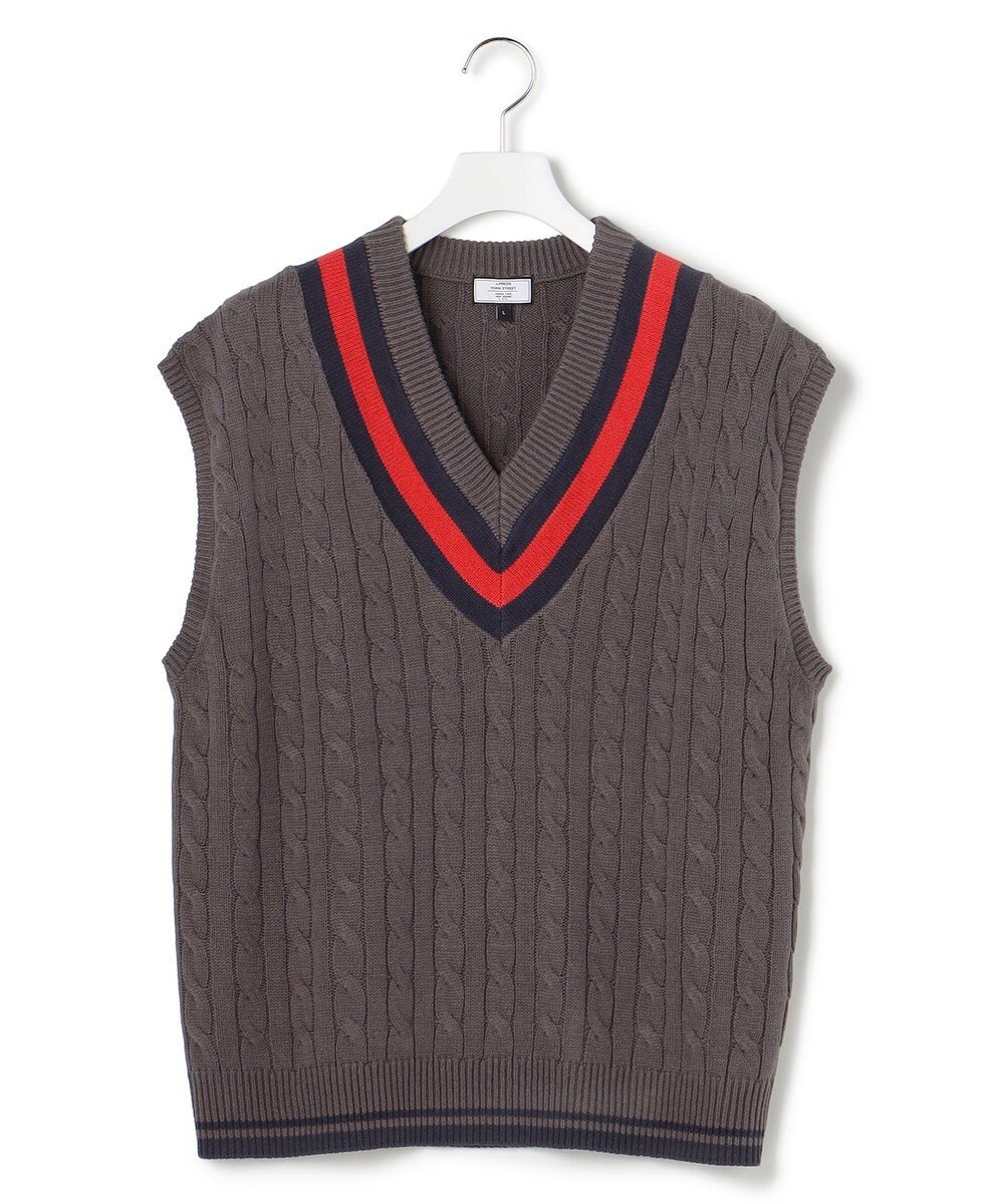 J.PRESS YORK STREET 【UNISEX】チルデン ニットベスト 