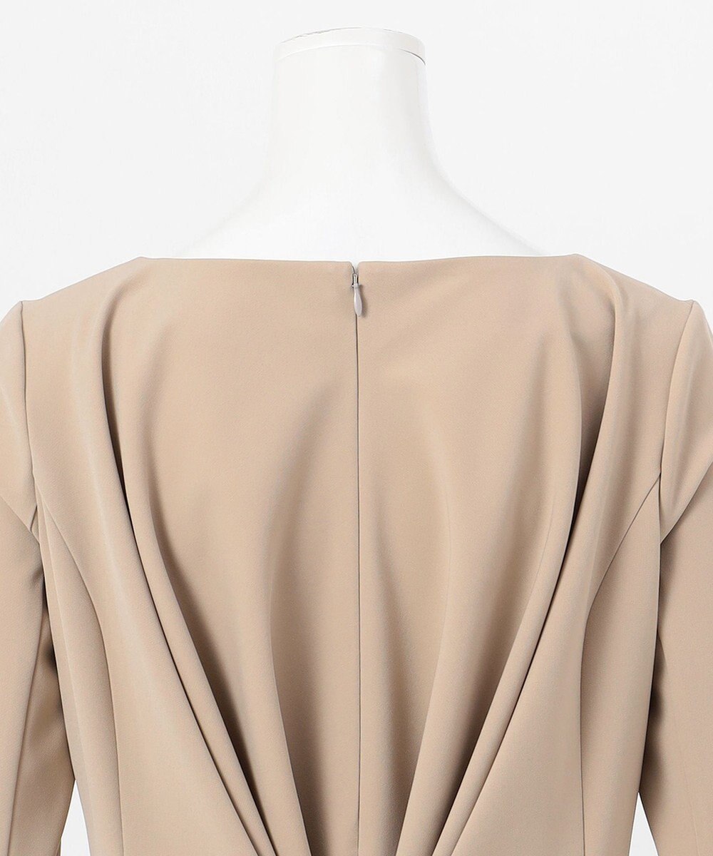 23区 【エステータ】コットンダブルクロス ハーフスリーブワンピース 