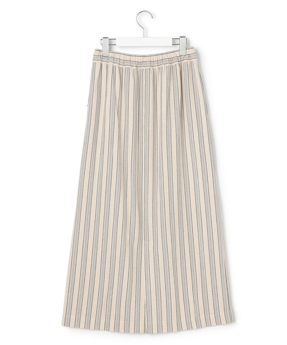 J.PRESS YORK STREET 【WOMEN】リネンストライプ スカート 