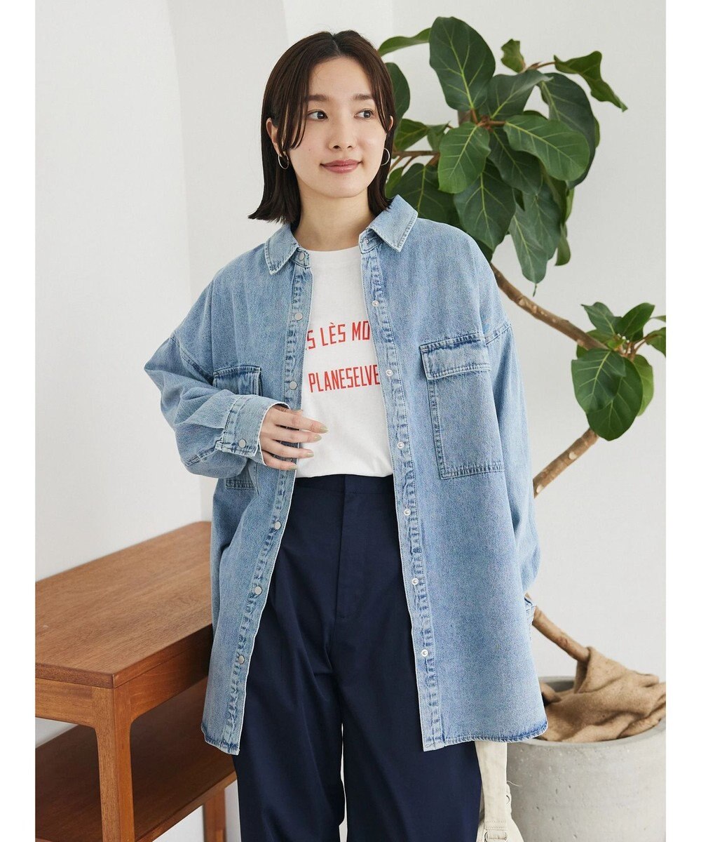 Green Parks キレイ目カレッジボックスＴシャツ 