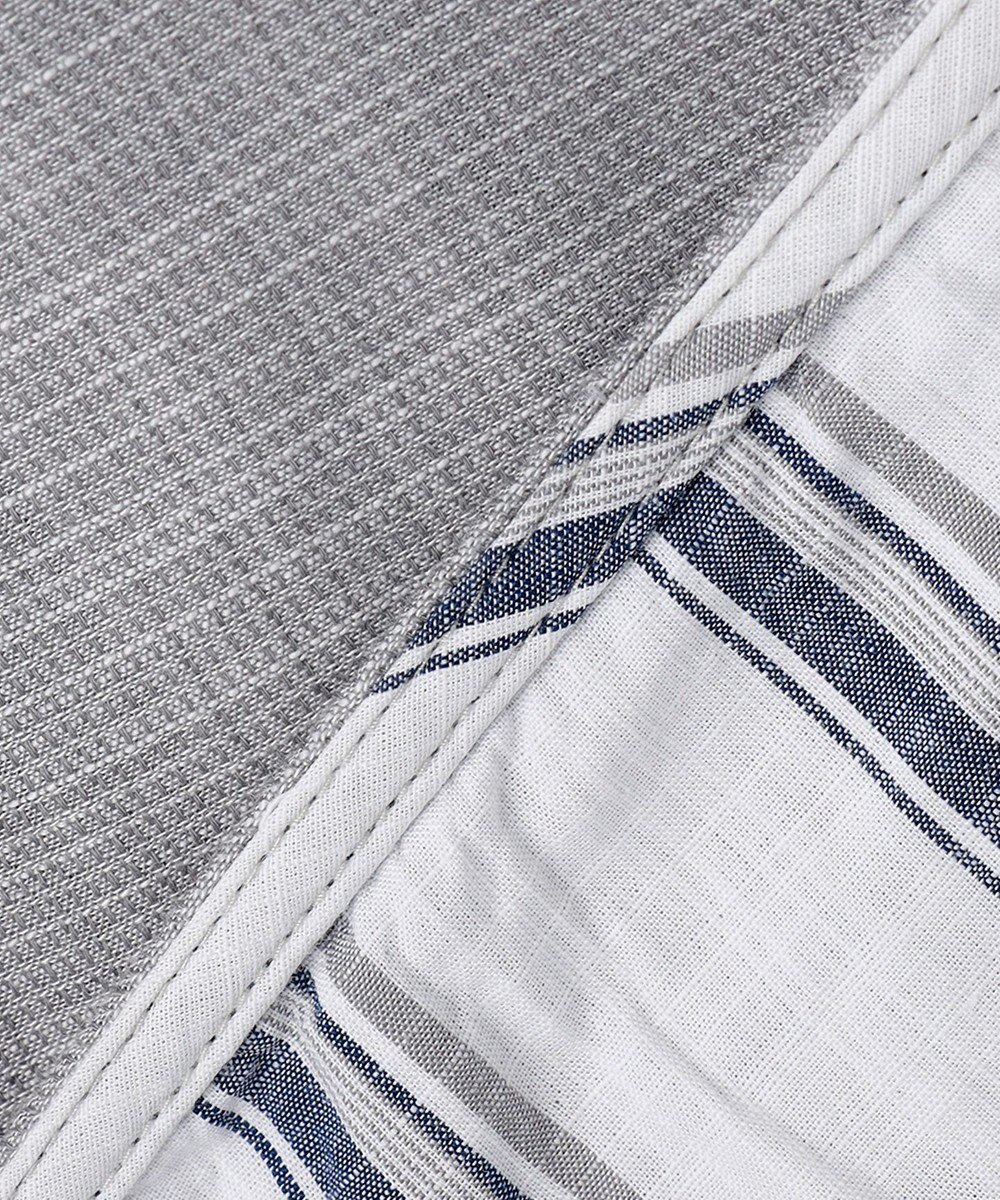 JOSEPH ABBOUD 【人気！1枚で2通りの着こなし】定番 リバーシブルシャツ 