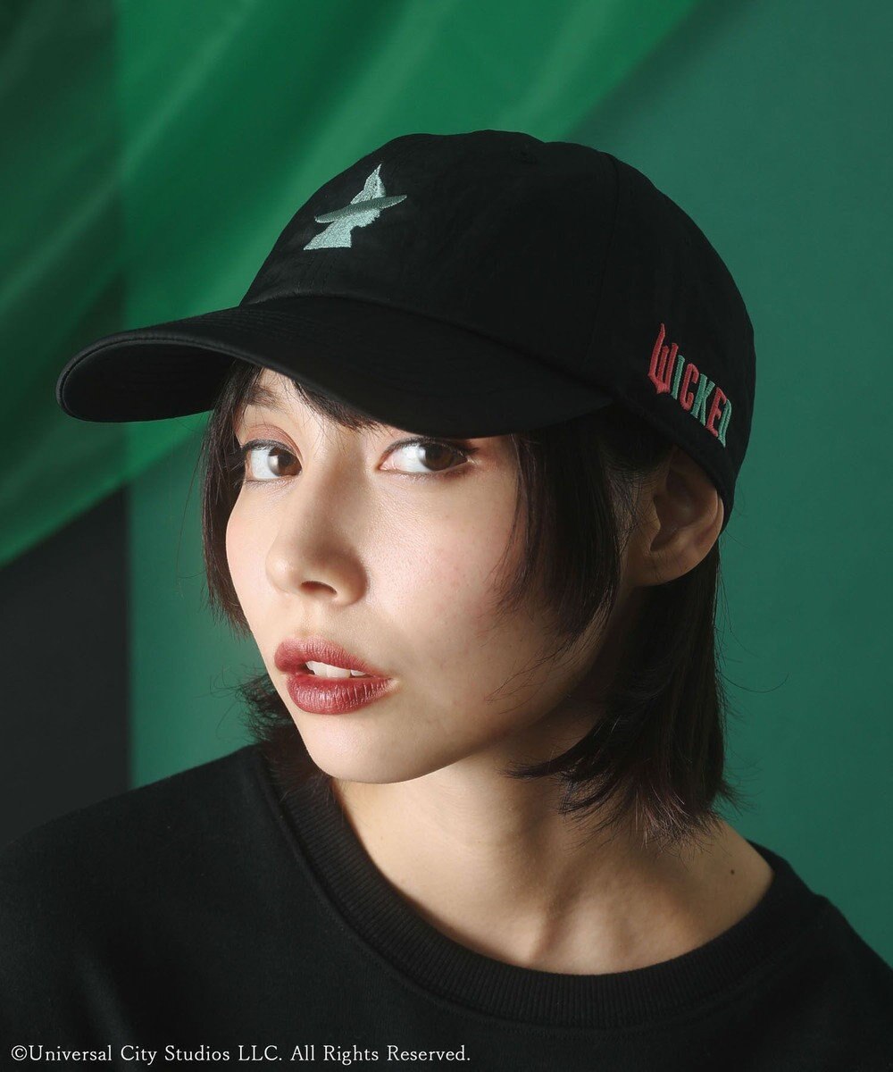 Green Parks ■ＷＩＣＫＥＤ　アイコン刺繍キャップ 