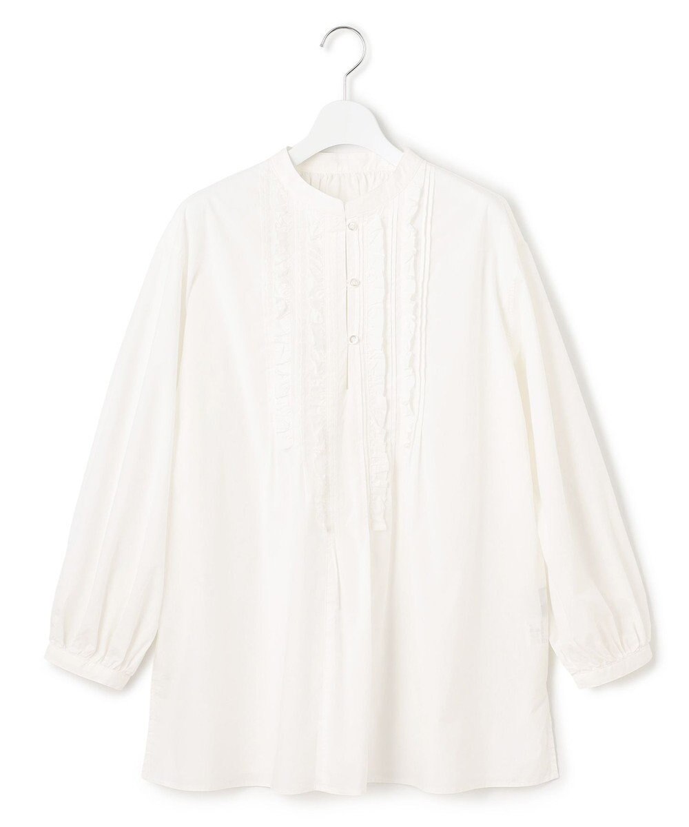 J.PRESS YORK STREET 【WOMEN】タイプライターフリンジ ブラウス 