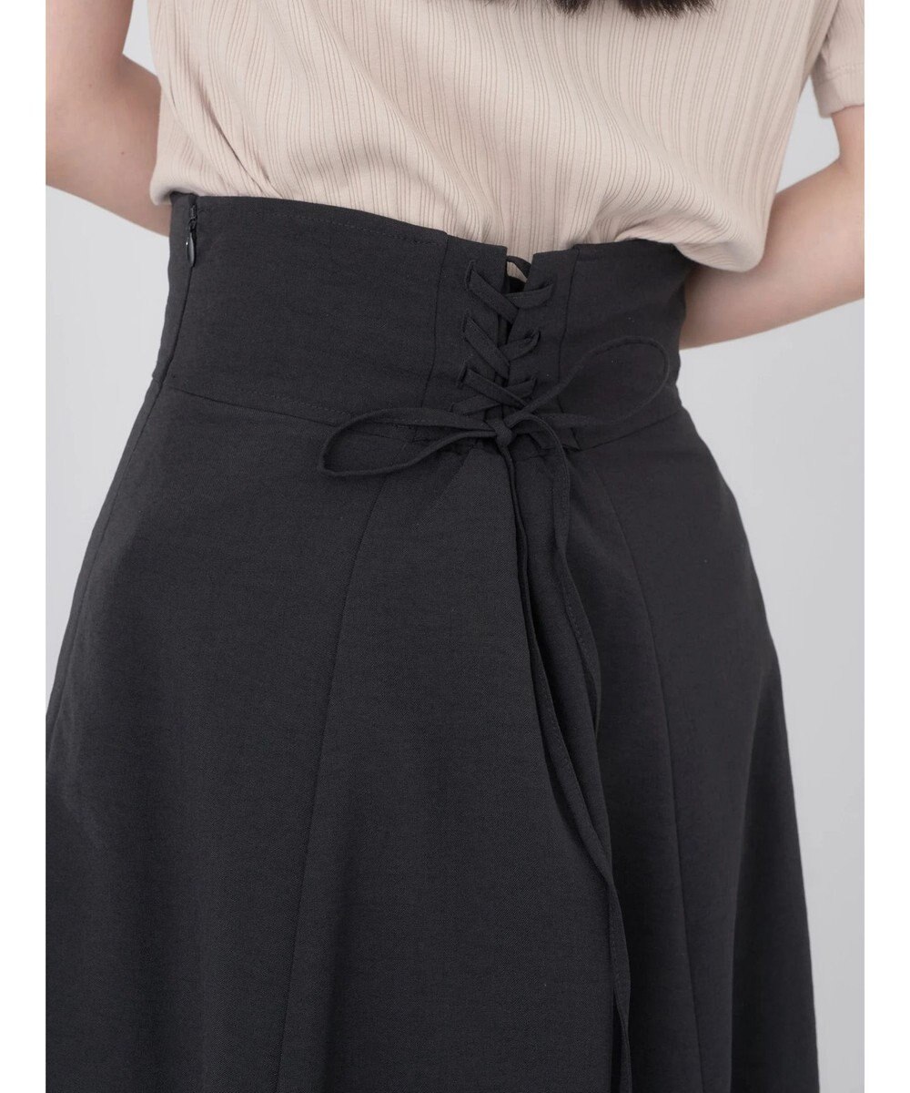 earth music&ecology バックレースアップスカート 