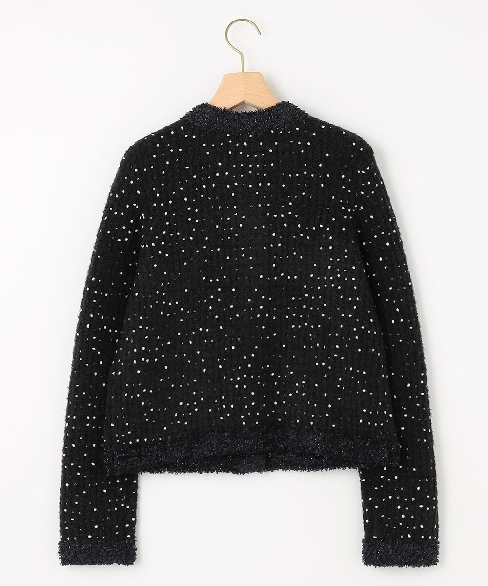 組曲 S 【組曲×setsuko sagittaire】サジテール釦ツイードニットジャケット 