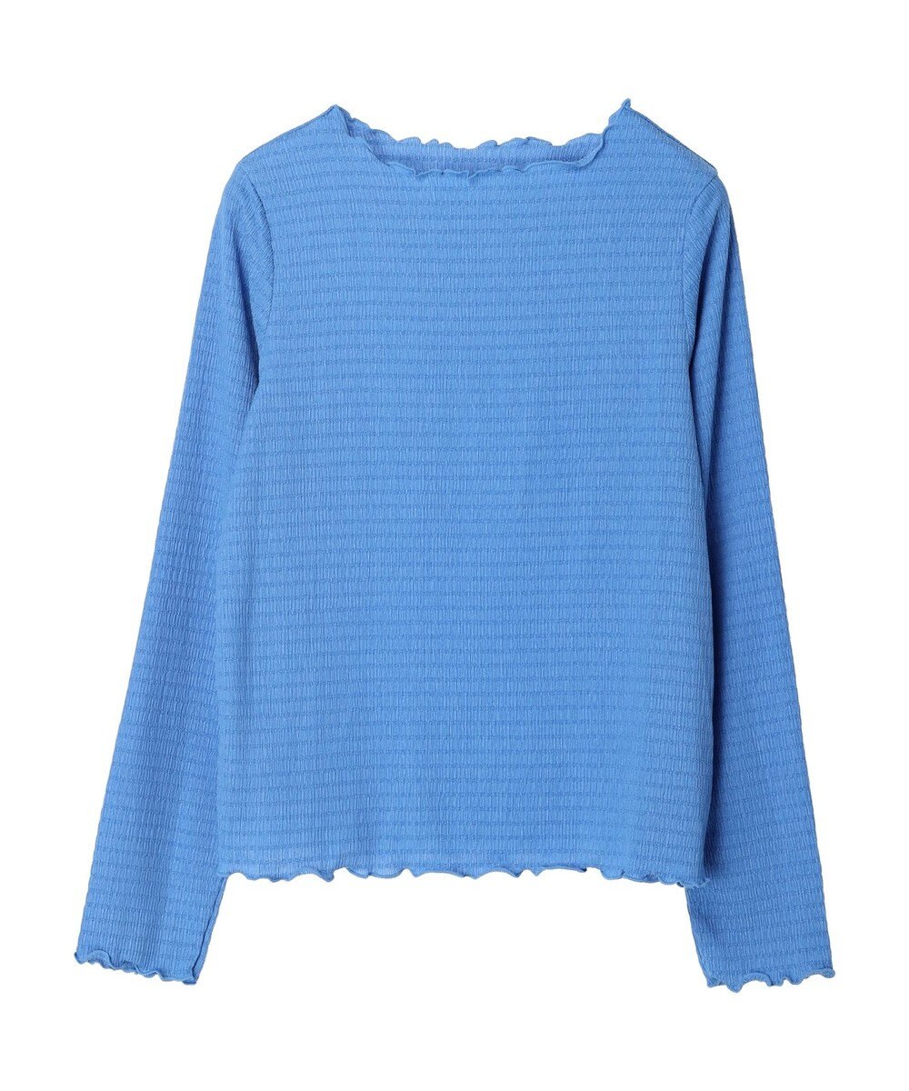 Green Parks ボートネックシャーリングカットプルオーバー 