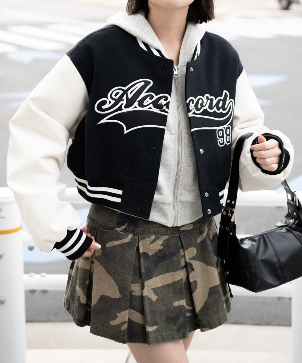 WEGO スタジアムロゴショートスタジャン 