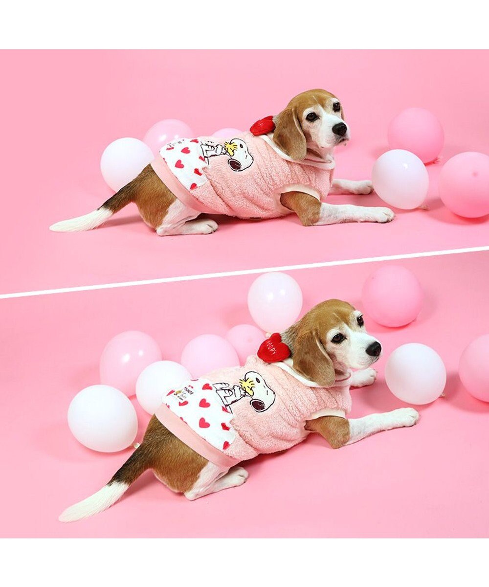 PET PARADISE スヌーピー ポケット付きベスト 《ハート柄》 中型犬 