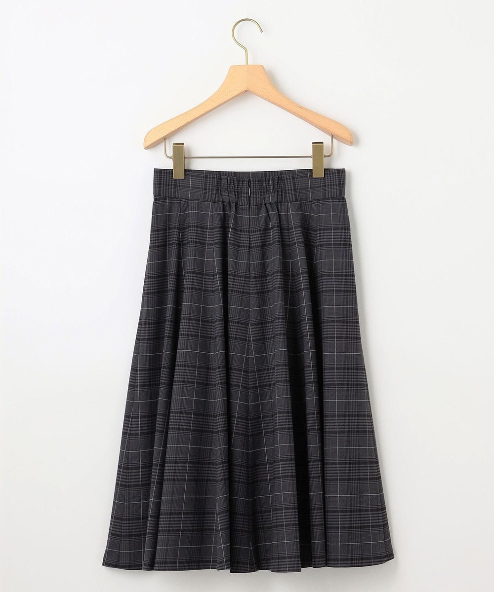 組曲 【WEB限定カラーあり】ウールライクストレッチ フレアスカート 