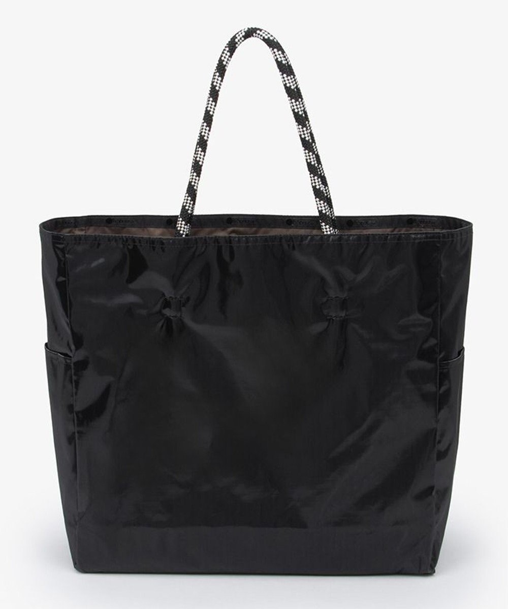 LeSportsac LARGE 2 WAY TOTE/2ウェイチョコレート/ブラックシャイン 