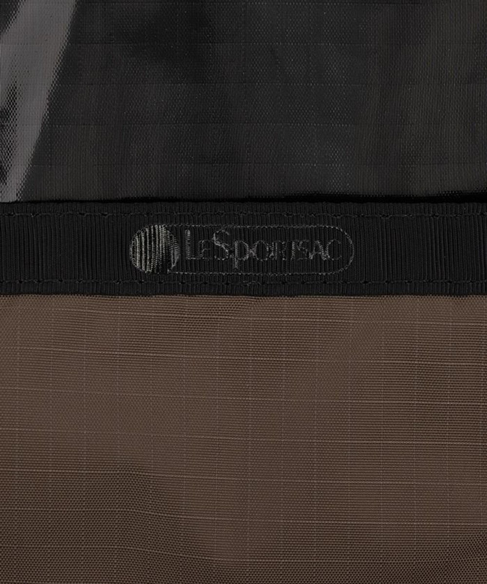 LeSportsac LARGE 2 WAY TOTE/2ウェイチョコレート/ブラックシャイン 