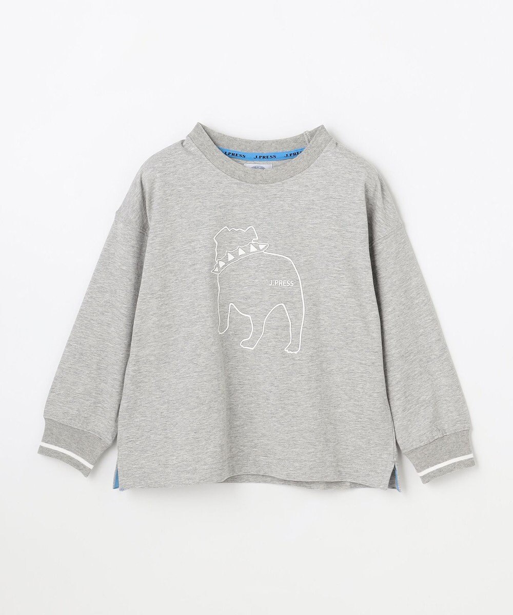 J.PRESS KIDS 【100-130cm】バックブル ラインプリント カットソー 