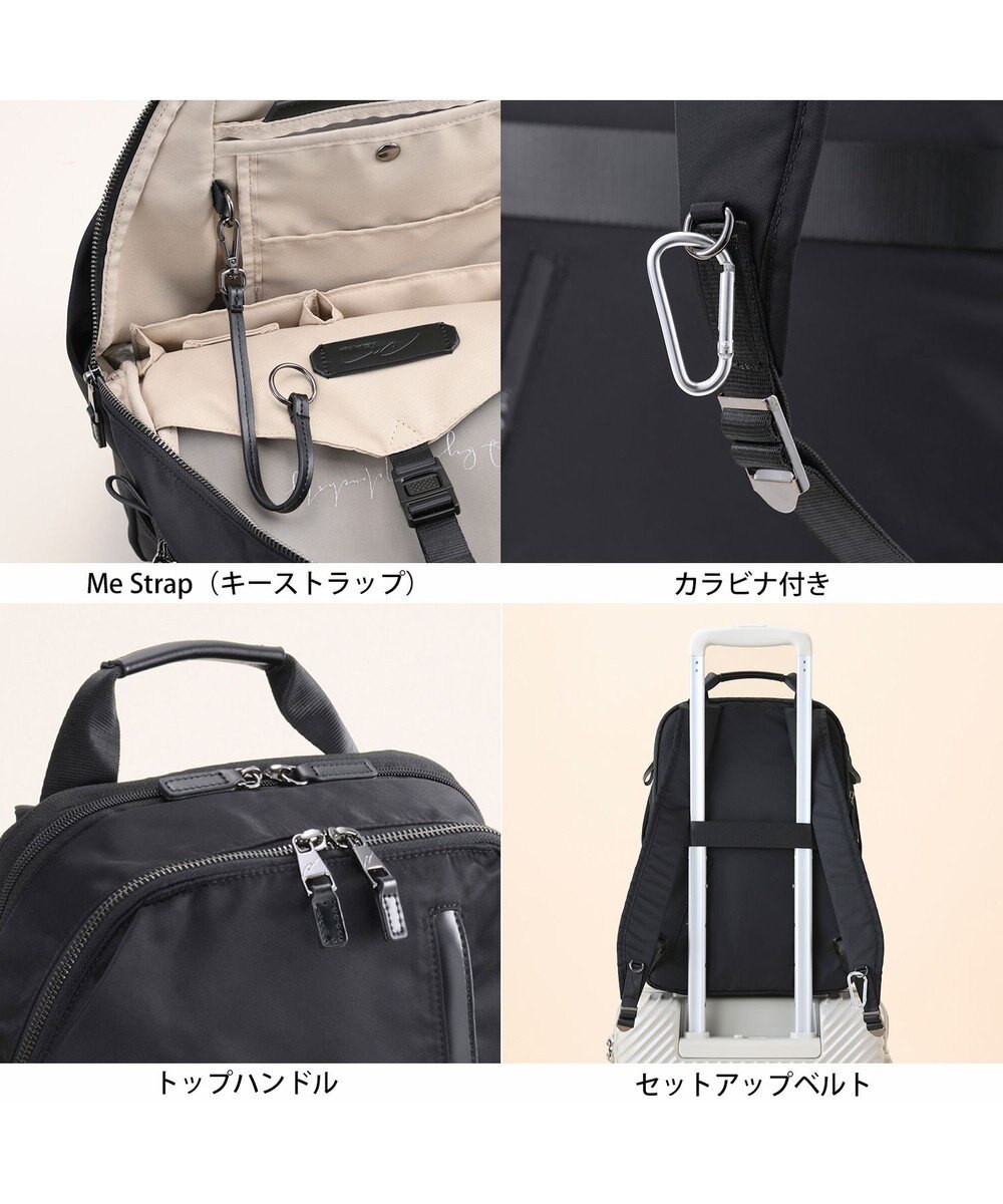 ACE BAGS & LUGGAGE 【雑誌掲載】W&.Day/Night ポッケス スリムリュック A4サイズ 13.3インチPC収納 15276 ダブルアンドデイナイト マザーズバッグ 