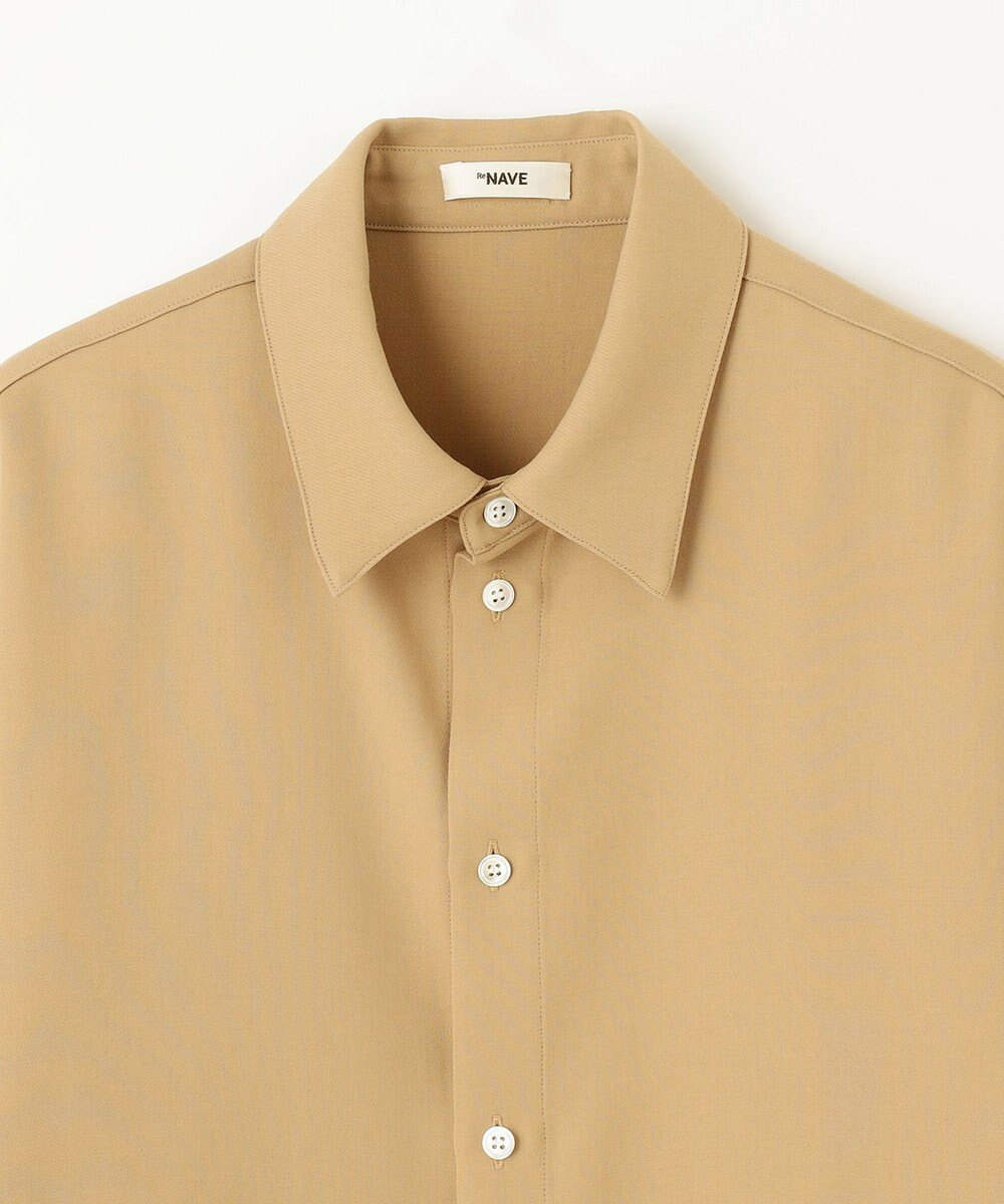 NAVE 【ReNAVE】ウォッシャブルツイル シャツ 