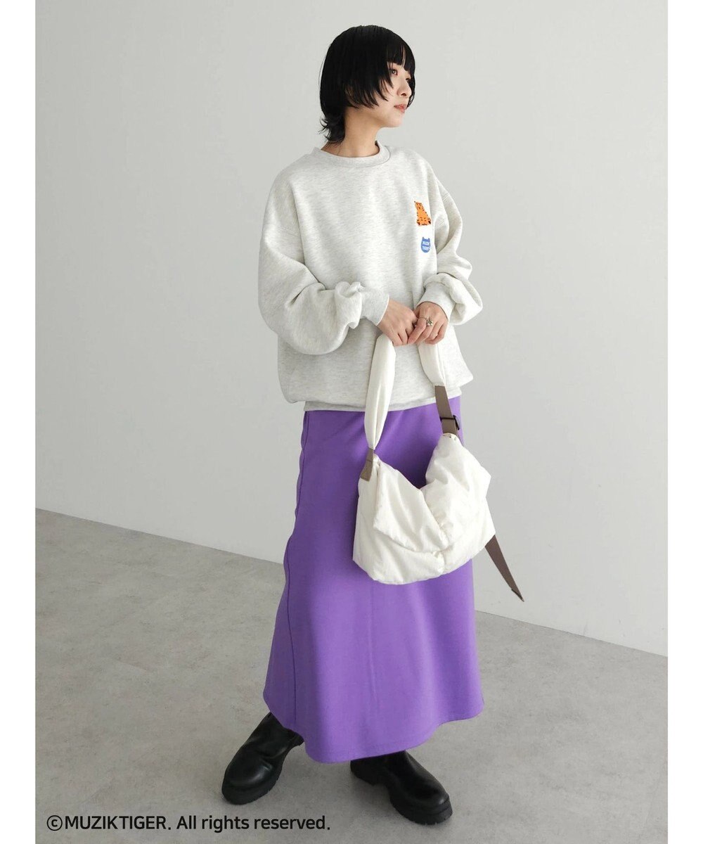 Green Parks ムジークタイガー／裏起毛刺しゅうプルオーバー 