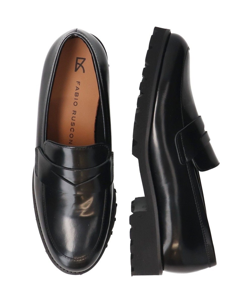 INTER-CHAUSSURES 【FABIO RUSCONI】軽量タンクソールローファー 