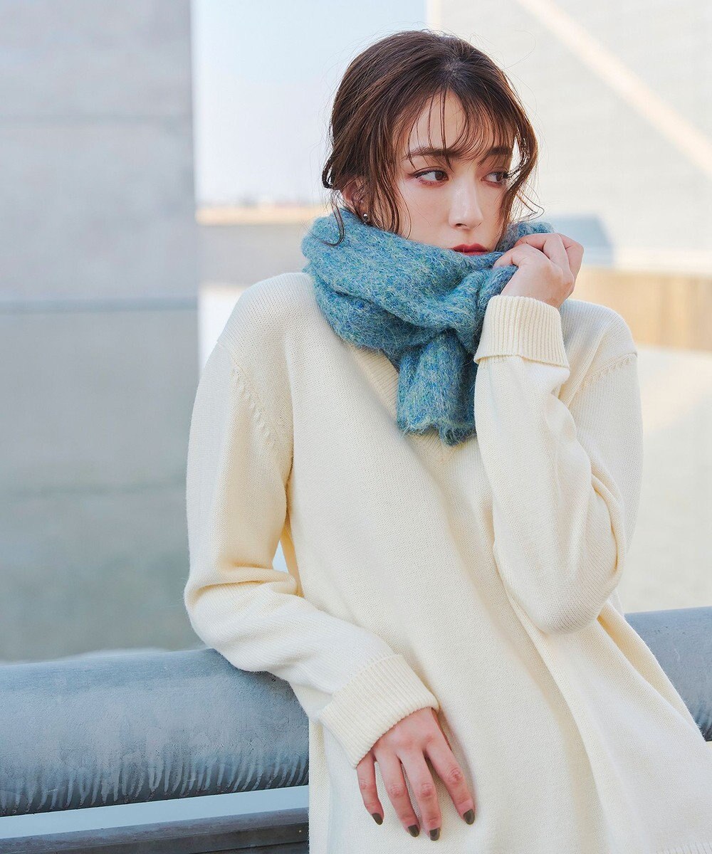 Tiaclasse L 【洗える】重ね着風ニットトップス 