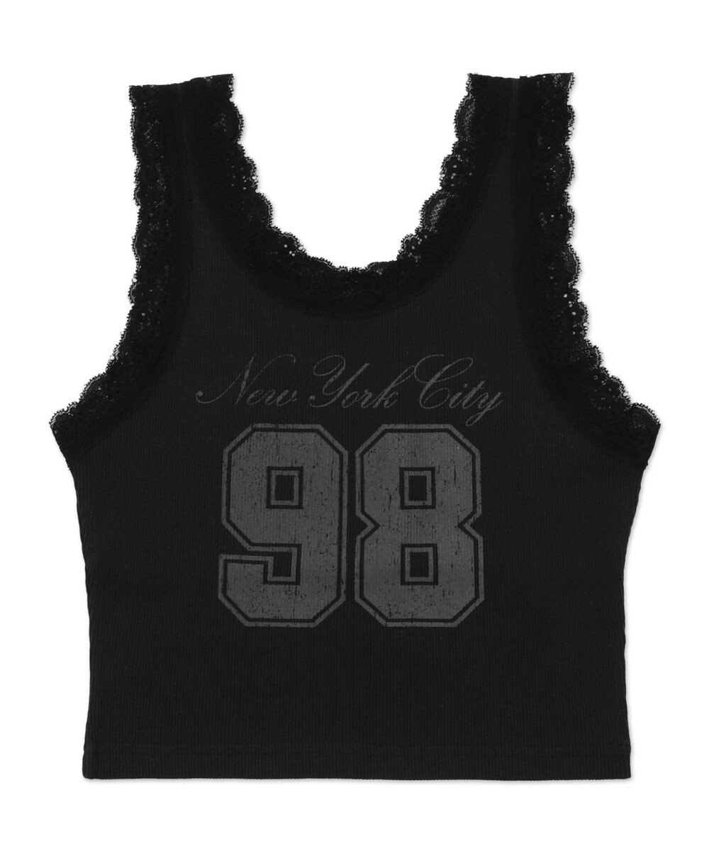 WEGO グラフィックレースタンク 