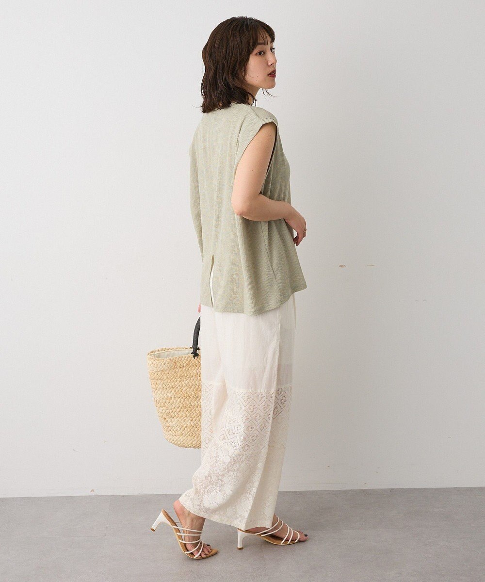 CRAFT STANDARD BOUTIQUE レースパッチワークパンツ 