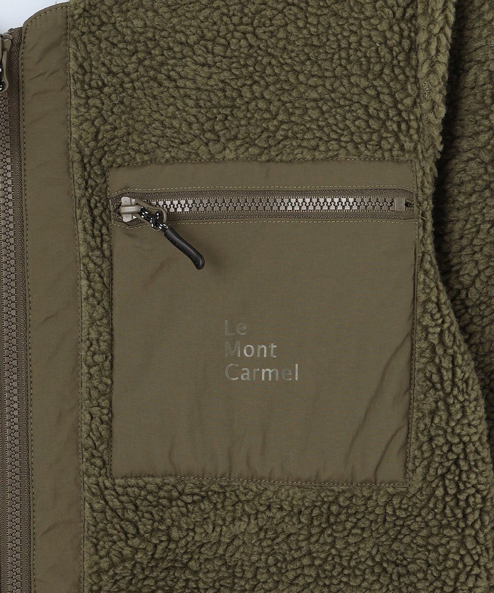 SHARE PARK LADIES 【LADIES】ボアフリースロングカーディガン 