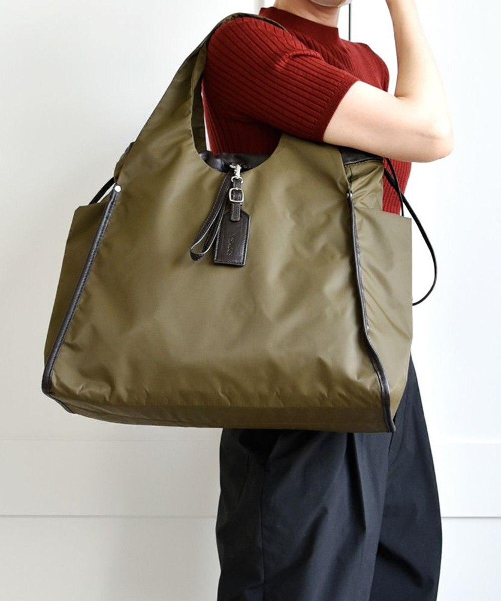 Y'SACCS ドローストリング×シープレザー　トート 